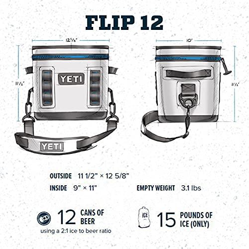 YETI Hopper Flip 12 ポータブルソフトクーラー:YETI、ハイランズオリーブ | YETI | 03