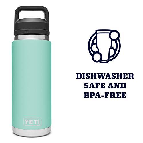 YETI Rambler 26オンス ボトル キャップ付き 真空断熱 ステンレス製、シーフォーム | YETI | 04