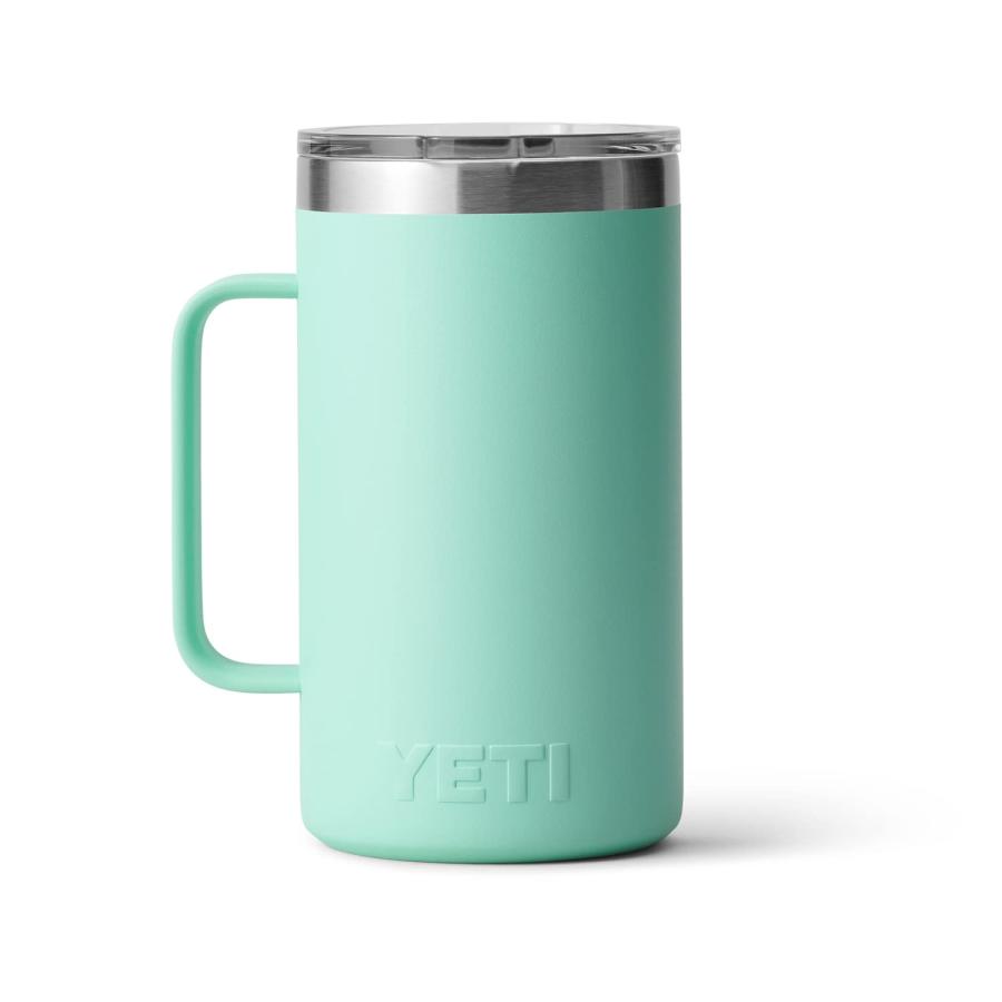 YETI Rambler 24オンス マグカップ マグスライダー蓋付き 真空断熱 ステンレス製、シーフォーム | YETI | 03