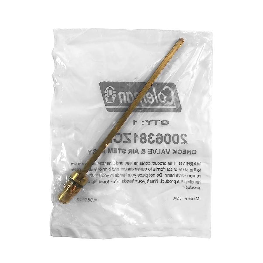 COLEMAN CHECK VALVE & AIR STEM ASSEMBLY ITEM #: 200-6381; PART FOR LANTERN OR STOVE | Coleman | 02