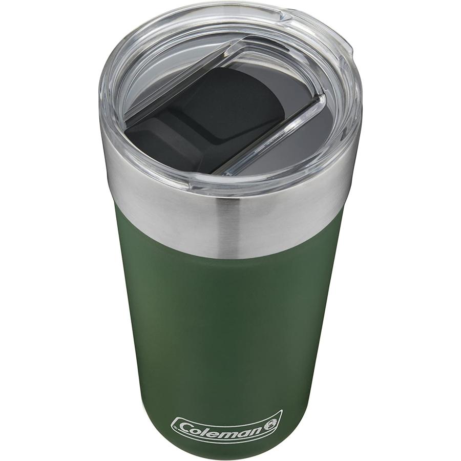 Coleman Insulated Stainless Steel 20oz Brew Tumbler, Heritage Green | Coleman | 02