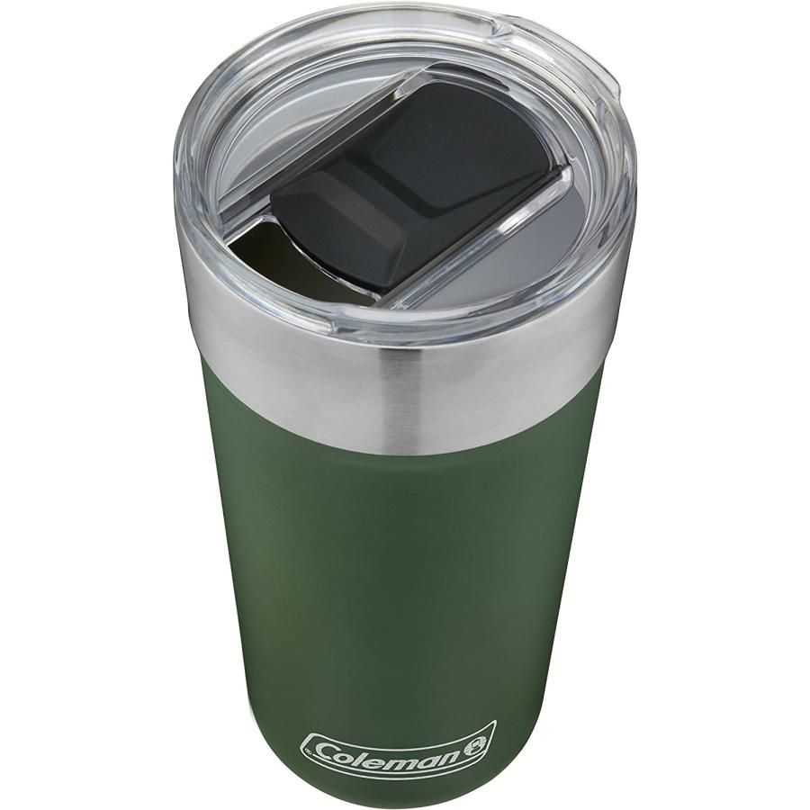 Coleman Insulated Stainless Steel 20oz Brew Tumbler, Heritage Green | Coleman | 03