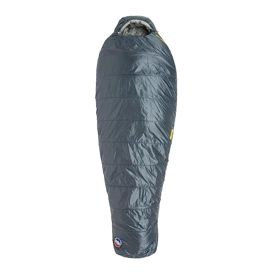 BIG AGNES ANTHRACITE SLEEPING BAG, 20 DEGREE, (FIRELINE PRO RECYCLED), SLATE, LONG, LEFT ZIP | BIG AGNES