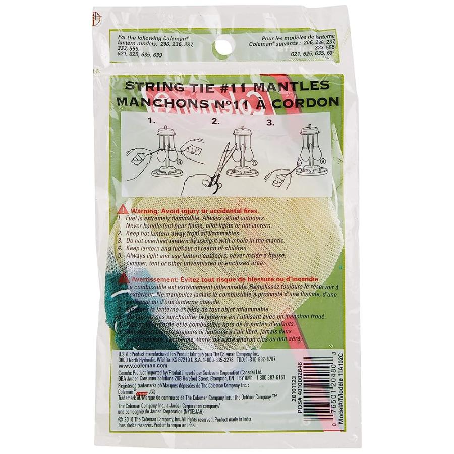 COLEMAN MANTLE SOCK TIE 2PK C010 | Coleman | 03