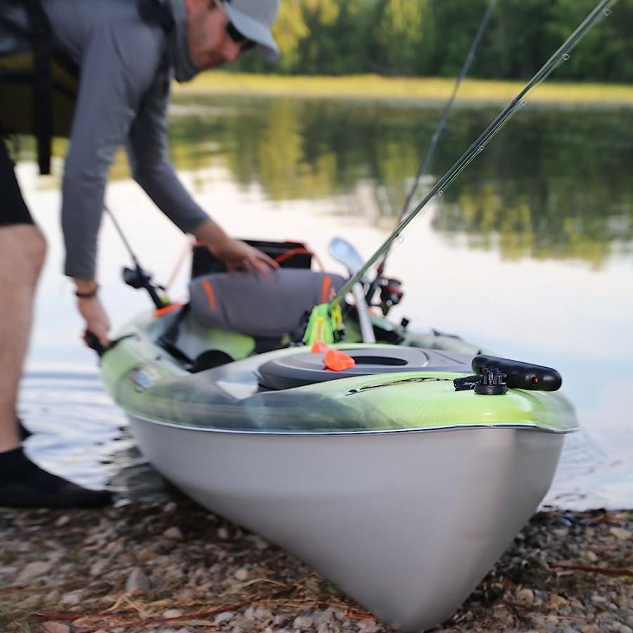 PELICAN BOATS - PS0145-2 - KAYAK DRAIN PLUG WITH INSTALLATION HARDWARE - 3/4 INCH DIAMETER - COMPATIBLE WITH MOST KAYAK BRANDS,BLACK | PELICAN PRODUCTS | 02