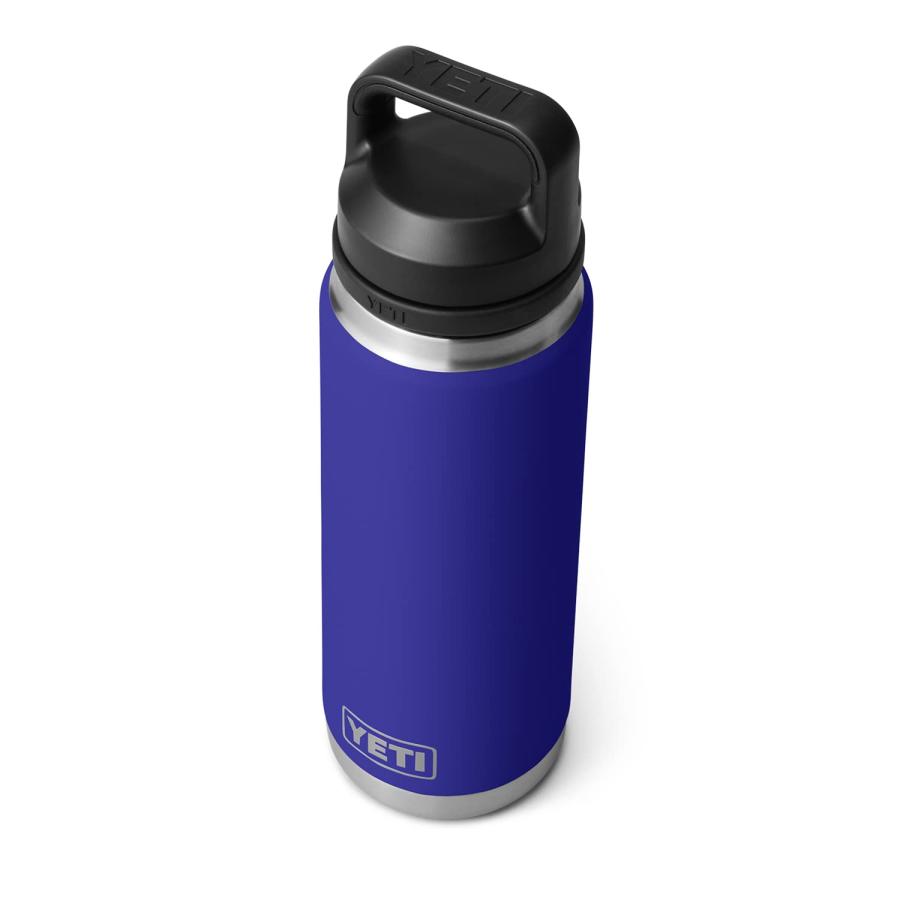 YETI Rambler 26オンス ボトル キャップ付き 真空断熱 ステンレス製、オフショアブルー | YETI | 02