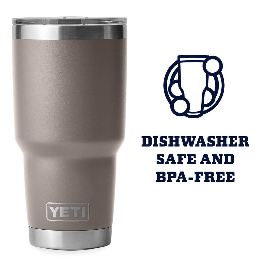 YETI Rambler 30オンス タンブラー マグスライダー蓋付き 真空断熱 ステンレス製、シャープテイルトープ | YETI | 03
