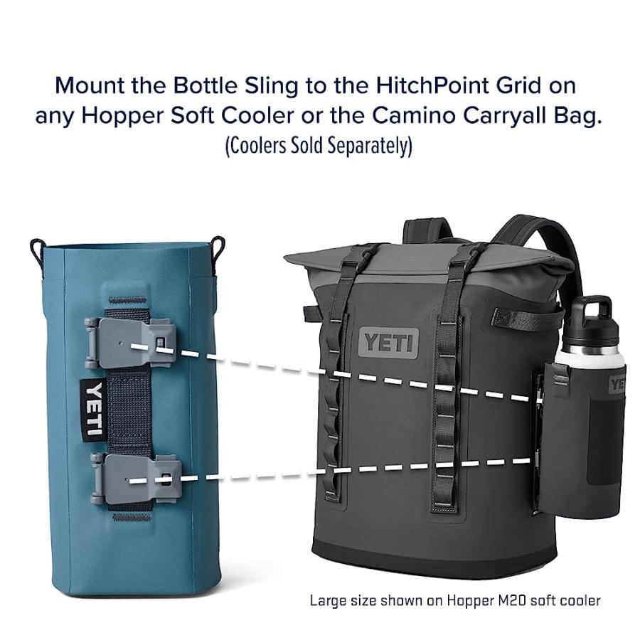 YETI LARGE BOTTLE SLING FOR RAMBLER 26 & 36 OZ. BOTTLES, NORDIC BLUE | YETI | 03