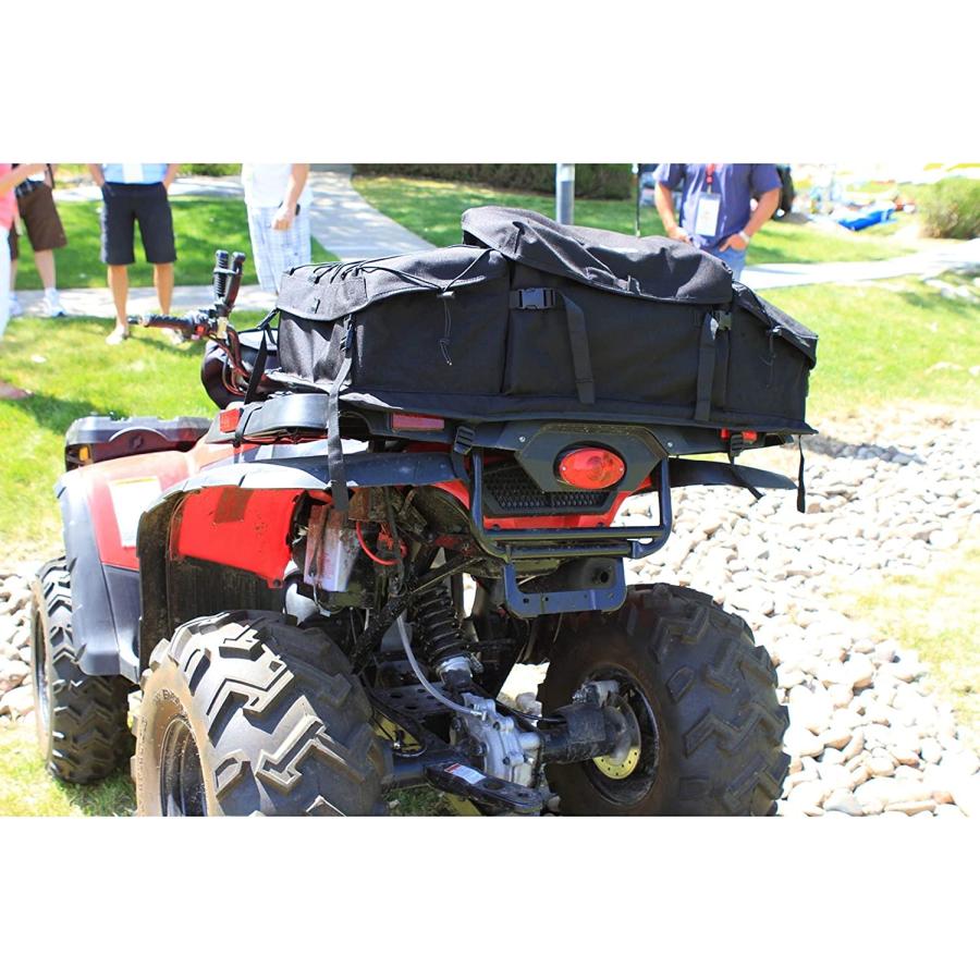 Coleman ATV Rear Padded-Bottom Bag (Black), 12' H x 8.25' W x 8' D | Coleman | 04