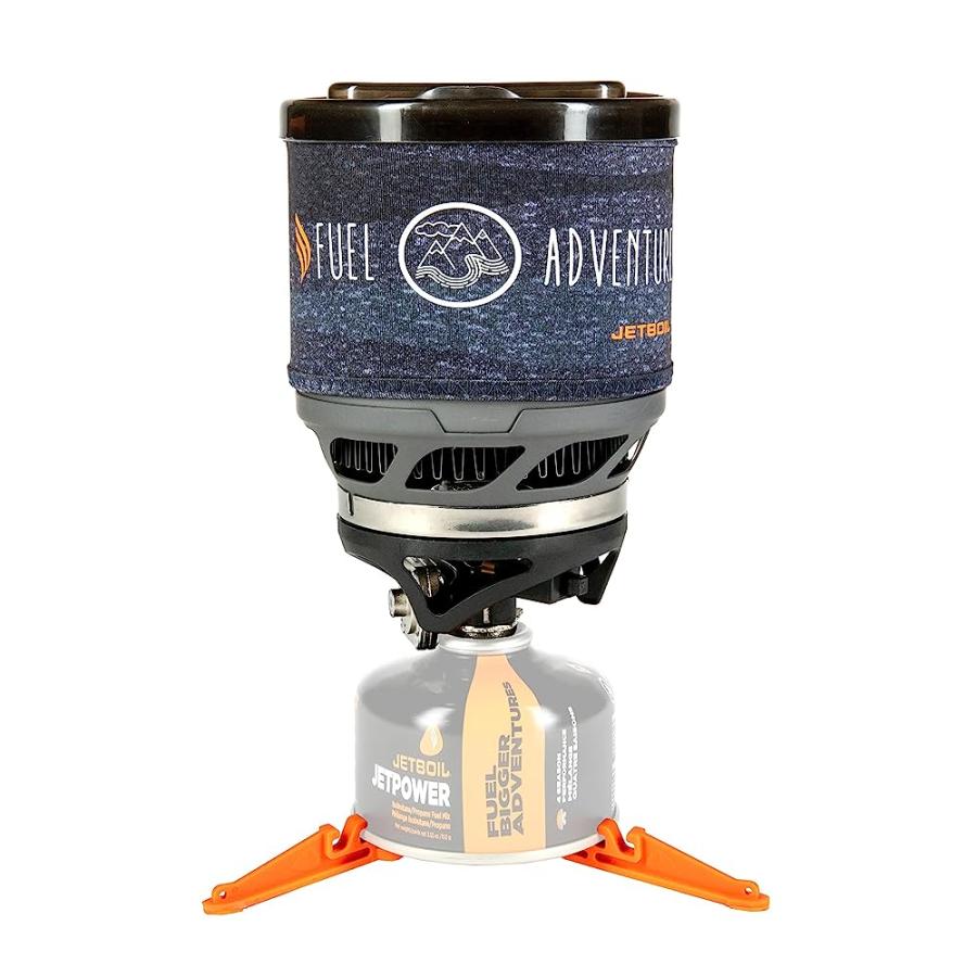JETBOIL MINIMO CAMPING AND BACKPACKING STOVE COOKING SYSTEM WITH ADJUSTABLE HEAT CONTROL (ADVENTURE) | JETBOIL