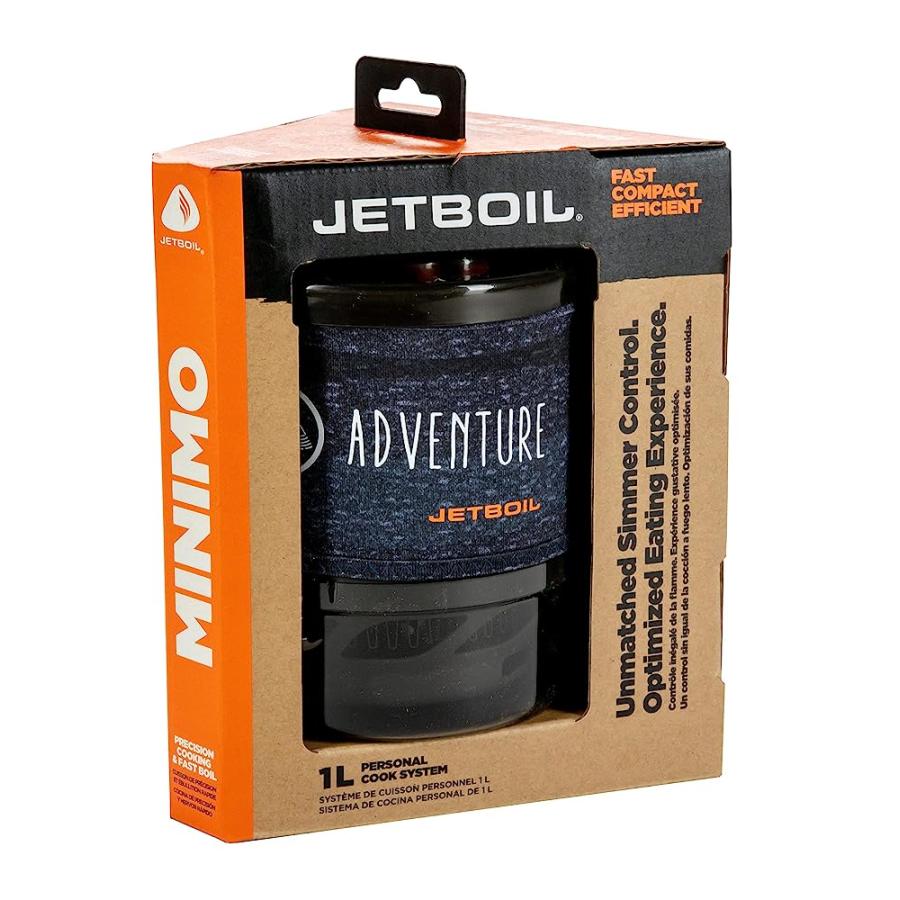JETBOIL MINIMO CAMPING AND BACKPACKING STOVE COOKING SYSTEM WITH ADJUSTABLE HEAT CONTROL (ADVENTURE) | JETBOIL | 05