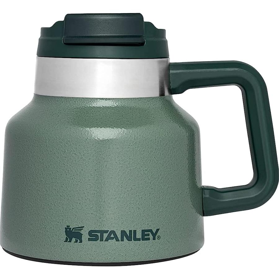 STANLEY 10-02873-037 THE TOUGH-TO-TIP ADMIRAL'S MUG HAMMERTONE GREEN 20OZ / .59L | STANLEY