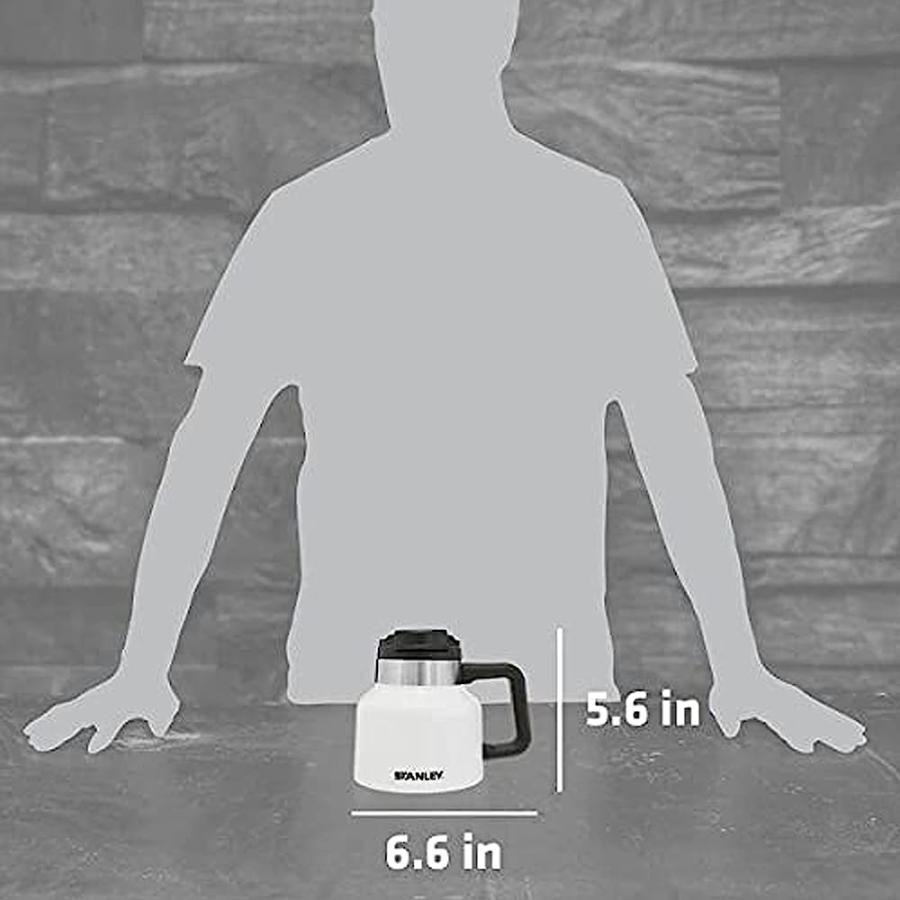 STANLEY 10-02873-037 THE TOUGH-TO-TIP ADMIRAL'S MUG HAMMERTONE GREEN 20OZ / .59L | STANLEY | 04