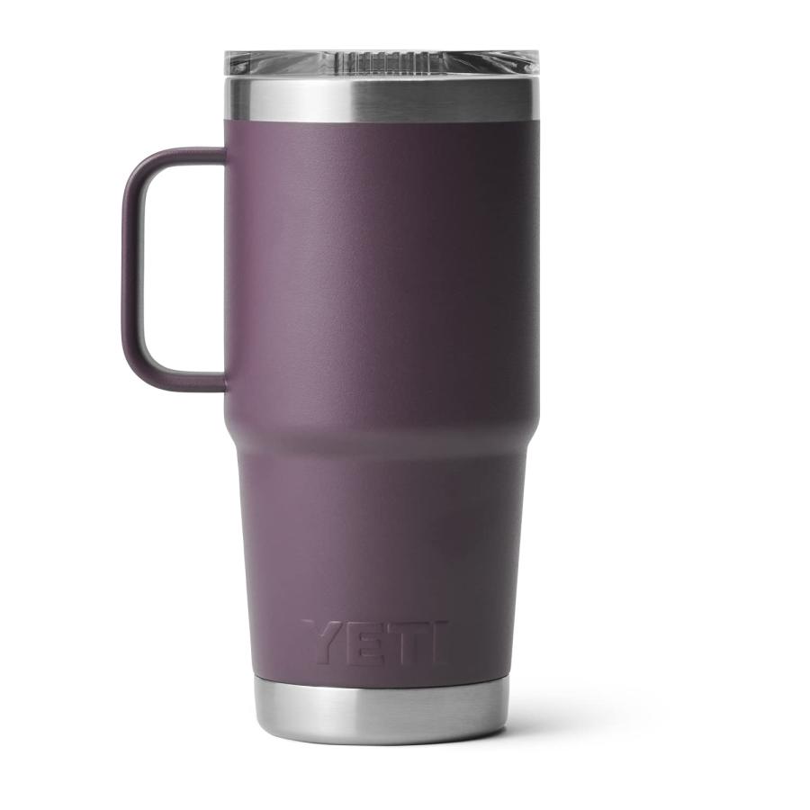 YETI Rambler 20オンス トラベルマグ ストロングホールド蓋付き 真空断熱 ステンレス製、ノルディックパープル | YETI | 02
