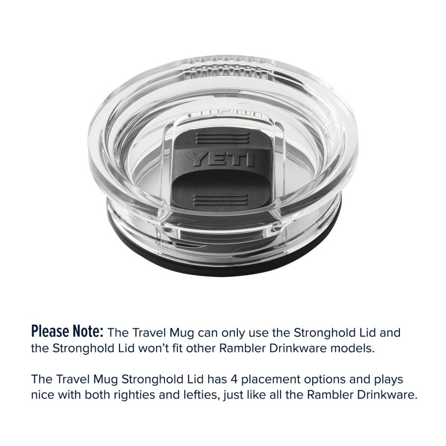 YETI Rambler 20オンス トラベルマグ ストロングホールド蓋付き 真空断熱 ステンレス製、ノルディックパープル | YETI | 05