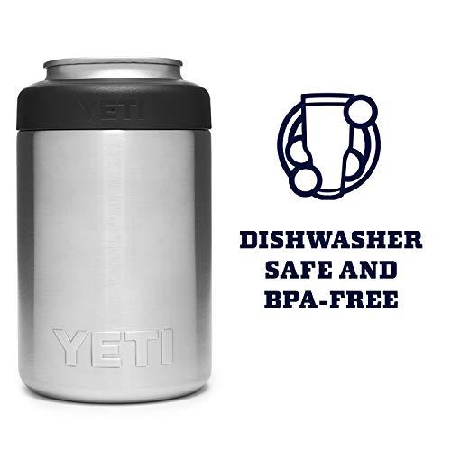 YETI Rambler 12オンス コルスター 標準缶クーラー:YETI 真空断熱 ステンレス製、ステンレス | YETI | 04