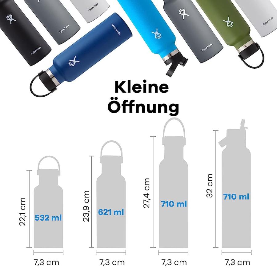HYDRO FLASK STANDARD MOUTH BOTTLE WITH FLEX CAP | HYDRO FLASK | 02