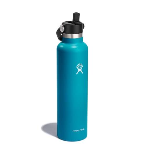 HYDRO FLASK 24 OZ STANDARD MOUTH WATER BOTTLE WITH FLEX CAP OR FLEX STRAW | HYDRO FLASK | 01