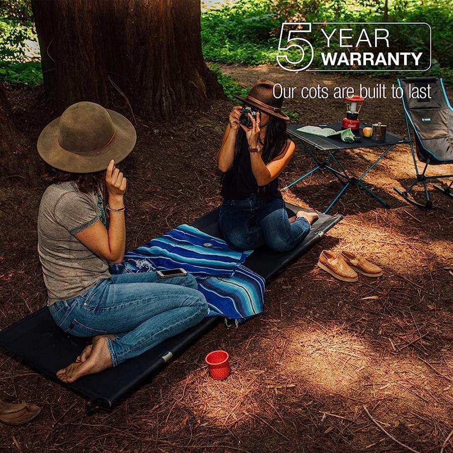 HELINOX COT ONE INSULATED LIGHTWEIGHT, COMPACT, COLLAPSIBLE, PORTABLE FOUR SEASON CAMPING COT (2022) | Helinox | 07