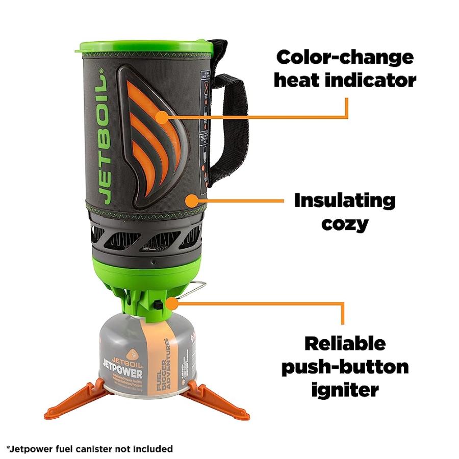 JETBOIL FLASH JAVA KIT COOKING SYSTEM, ECTO GREEN | JETBOIL | 03