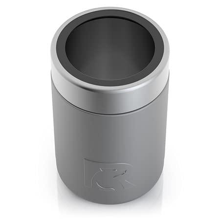 RTIC CAN COOLER INSULATED, BEER, BEVERAGE, SODA CAN COOLER WITH LID, STAINLESS STEEL METAL, DOUBLE WALL INSULATION COOZIE FOR CANS, SWEAT PROOF, |  | 03