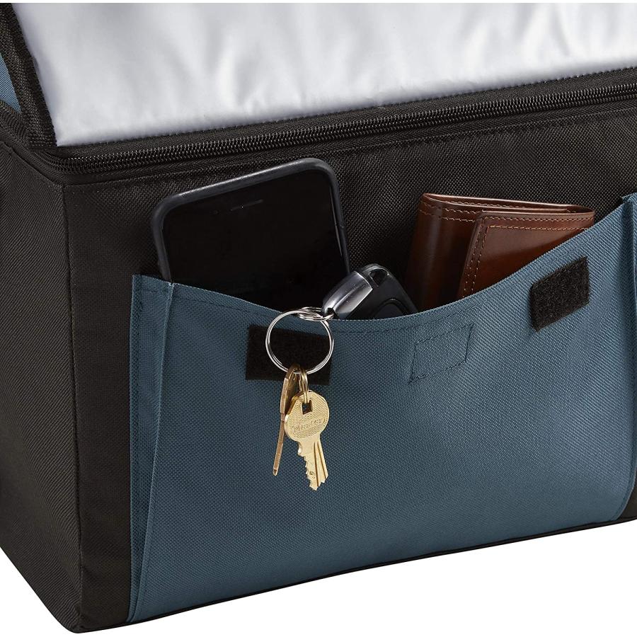 Coleman 18-Can Collapsible Cooler with 20-Hour Ice Retention Soft-Sided Cooler Bag Folds Flat for Compact Storage, Slate | Coleman | 06