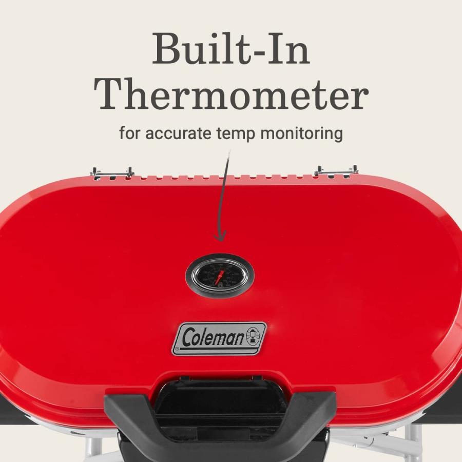 Coleman Gas Grill Portable Propane Grill RoadTrip 285 Standup Grill, Red | Coleman | 04