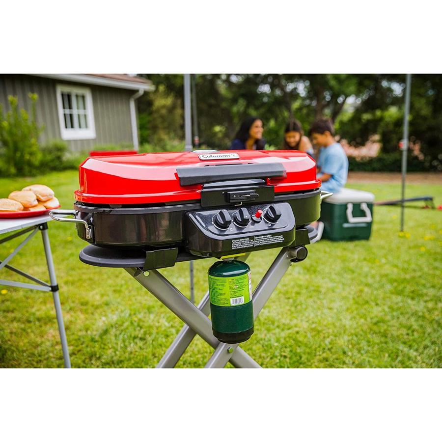 Coleman Gas Grill Portable Propane Grill RoadTrip 285 Standup Grill, Red | Coleman | 07