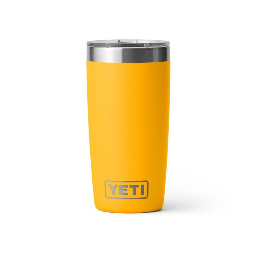 YETI Rambler 10オンス タンブラー マグスライダー蓋付き 真空断熱 ステンレス製、アルパインイエロー | YETI | 01