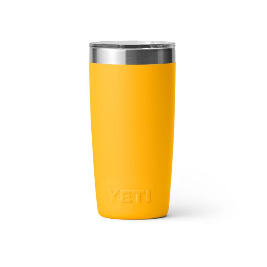 YETI Rambler 10オンス タンブラー マグスライダー蓋付き 真空断熱 ステンレス製、アルパインイエロー | YETI | 02