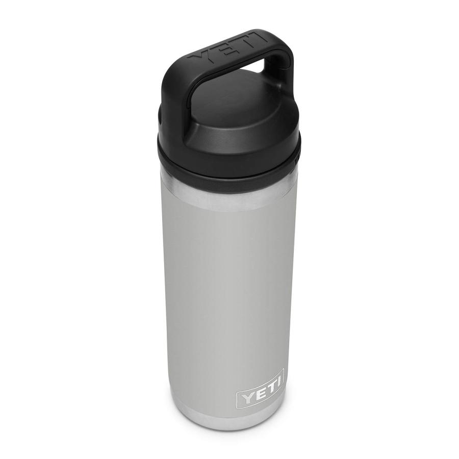 YETI Rambler 18オンス ボトル キャップ付き 真空断熱 ステンレス製、グラネットグレー | YETI | 02