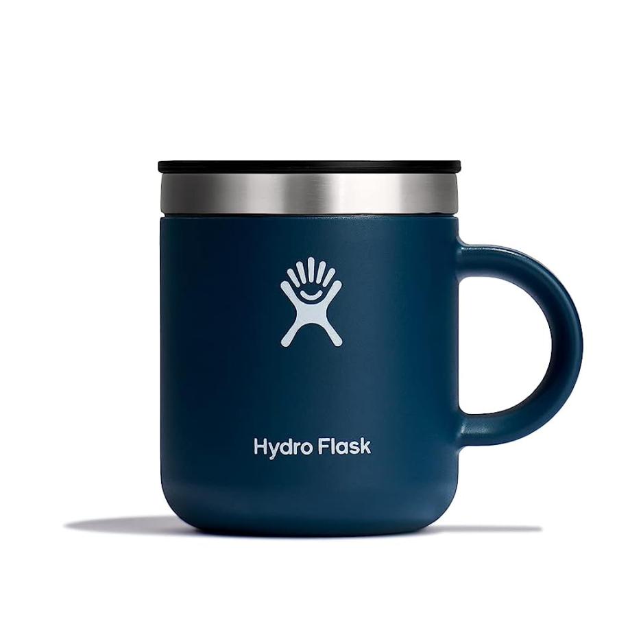 HYDRO FLASK MUG - INSULATED TRAVEL PORTABLE COFFEE TUMBLER WITH HANDLE, 6 FL OZ | HYDRO FLASK