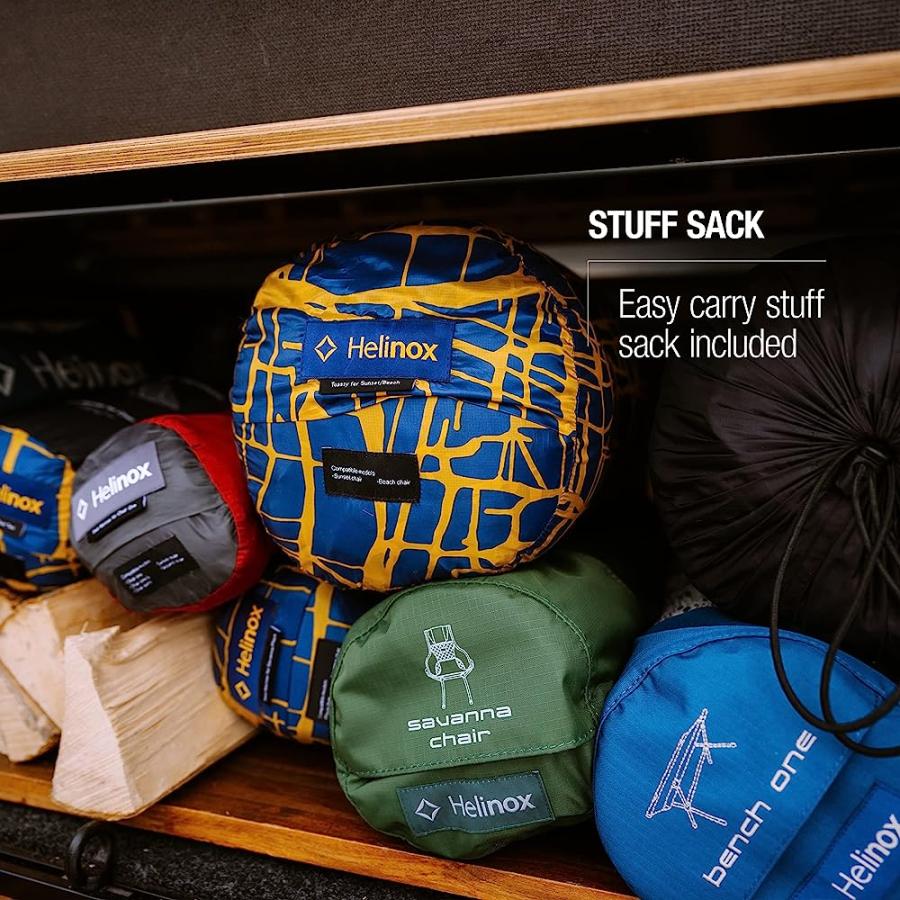 HELINOX TOASTY WRAPAROUND HOODED BLANKET, SUNSET/BEACH, BLACK | Helinox | 07