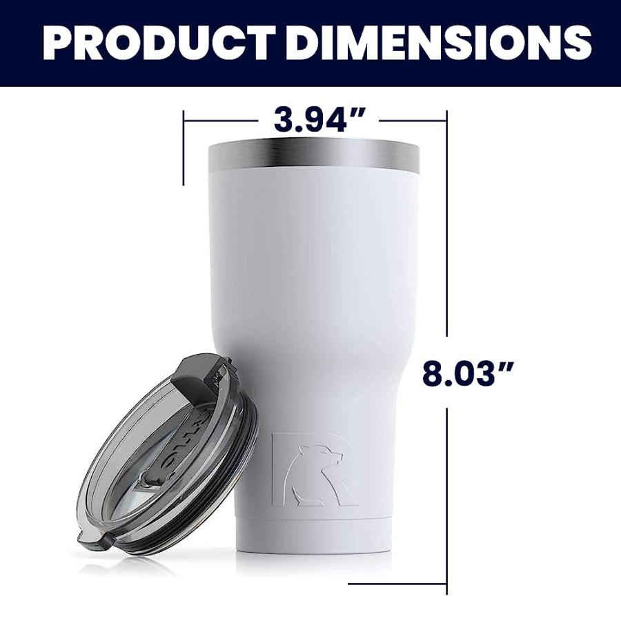 RTIC 40 OZ INSULATED TUMBLER STAINLESS STEEL COFFEE TRAVEL MUG WITH LID, SPILL PROOF, HOT BEVERAGE AND COLD, PORTABLE THERMAL CUP FOR CAR, CAMPIN |  | 01