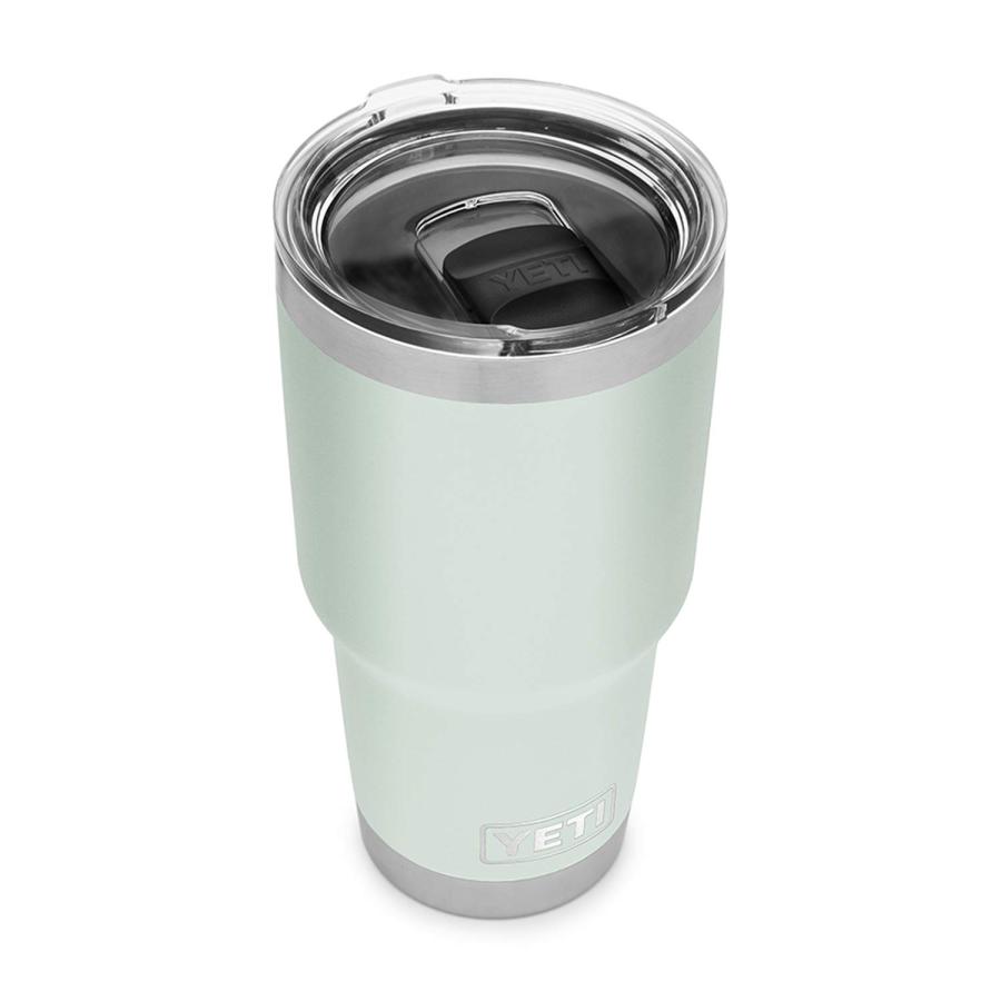 YETI Rambler 30オンス タンブラー マグスライダー蓋付き 真空断熱 ステンレス製、セージブラッシュグリーン | YETI