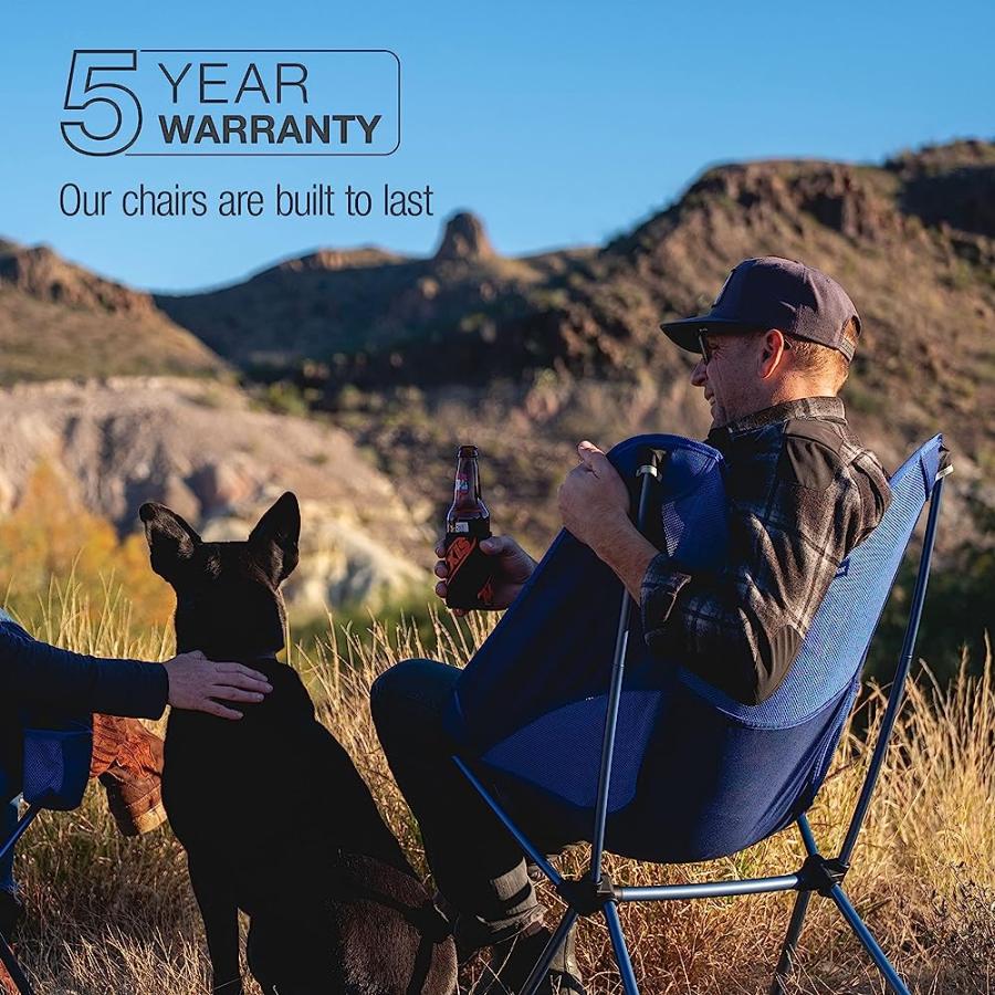 HELINOX CHAIR ONE XL LIGHTWEIGHT, PORTABLE, COLLAPSIBLE CAMPING CHAIR, BLUE BLOCK | Helinox | 06
