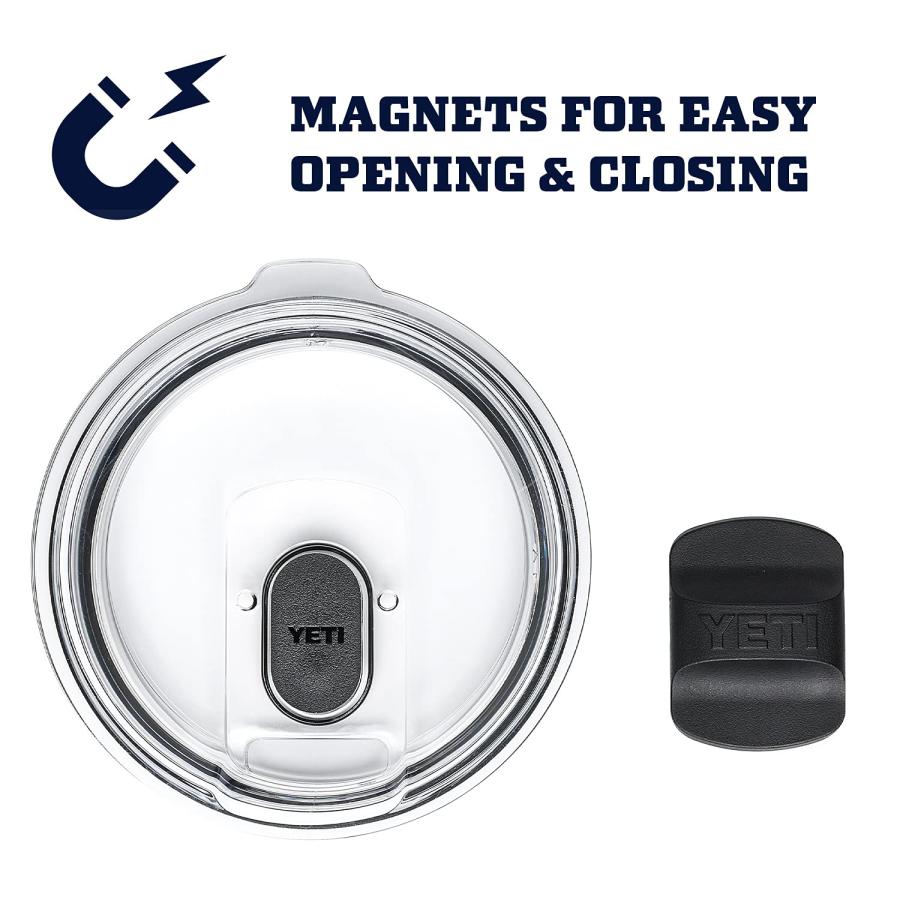 YETI Rambler 14オンス マグカップ マグスライダー蓋付き 真空断熱 ステンレス製、ハイランズオリーブ | YETI | 03