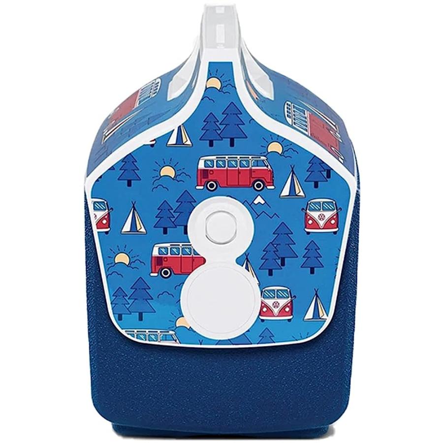 IGLOO 4 QUART LIMITED EDITION MINI VW CAMPING PORTABLE LUNCHBOX PLAYMATE MINI COOLER ICE BOX, SMALL (48847) | igloo | 03