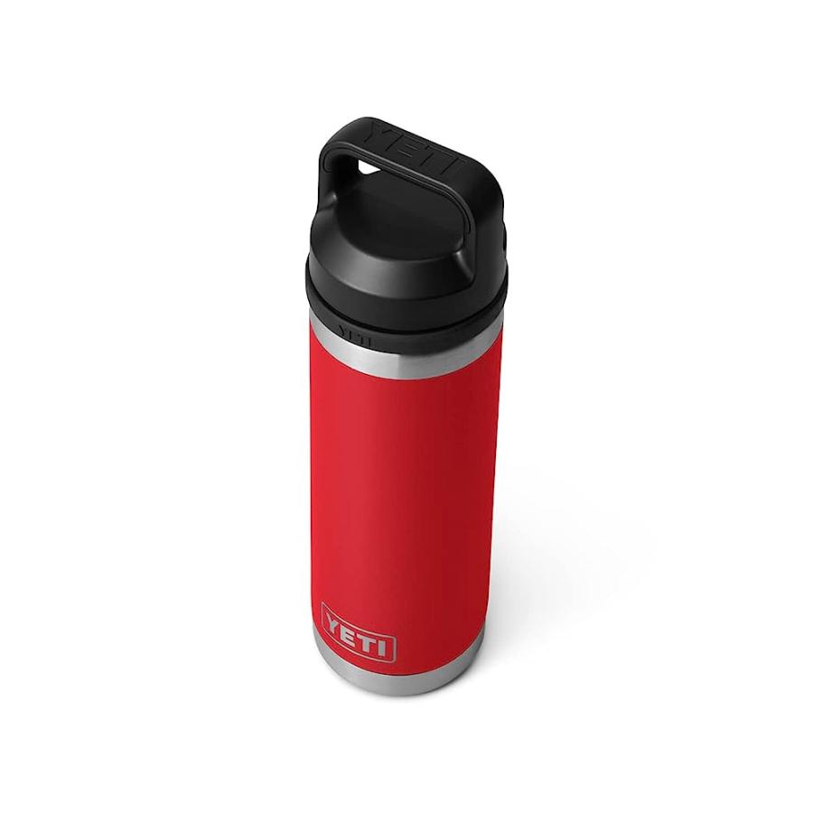 YETI RAMBLER 18 OZ BOTTLE, VACUUM INSULATED, STAINLESS STEEL WITH CHUG CAP, RESCUE RED | YETI | 04
