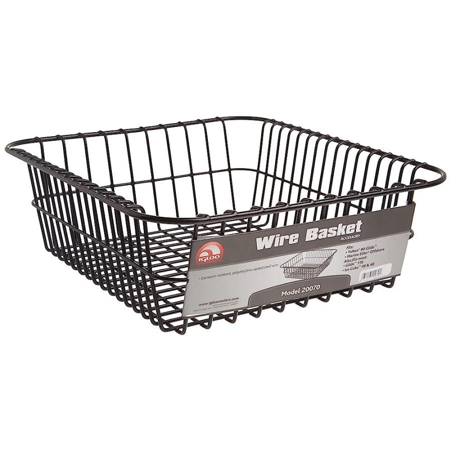 IGLOO WIRE BASKET FOR 90 QT ROTOMOLD COOLERS, BLACK (20166) | igloo | 01