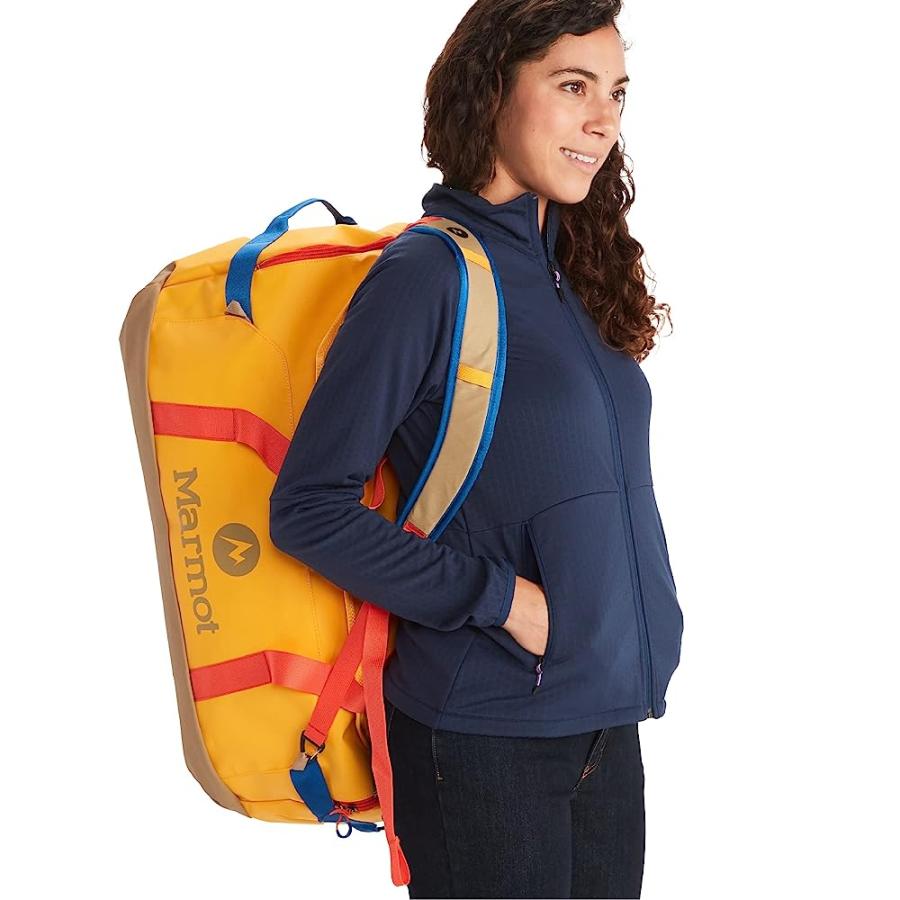 MARMOT UNISEX LONG HAULER TRAVEL DUFFEL BAG | DURABLE, WEATHER- RESISTANT | 4575CI (75 LITER), SOLAR/SHETLAND, LARGE | Marmot