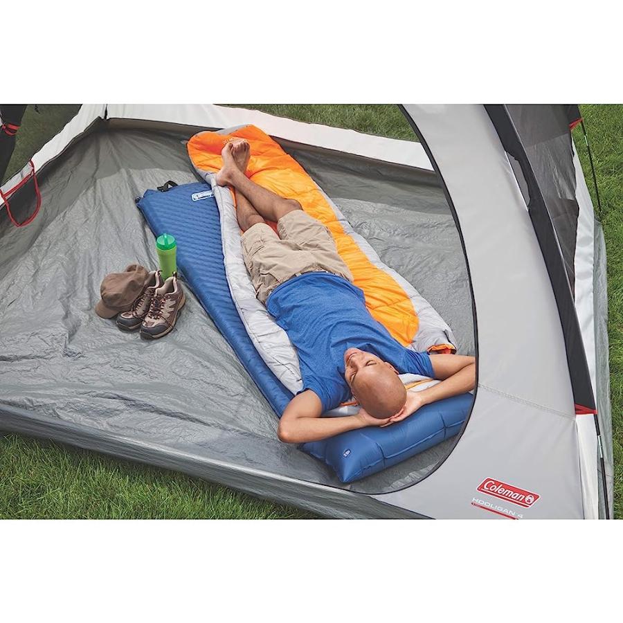 COLEMAN SELF-INFLATING CAMPING PAD WITH PILLOW , BLUE | Coleman | 02