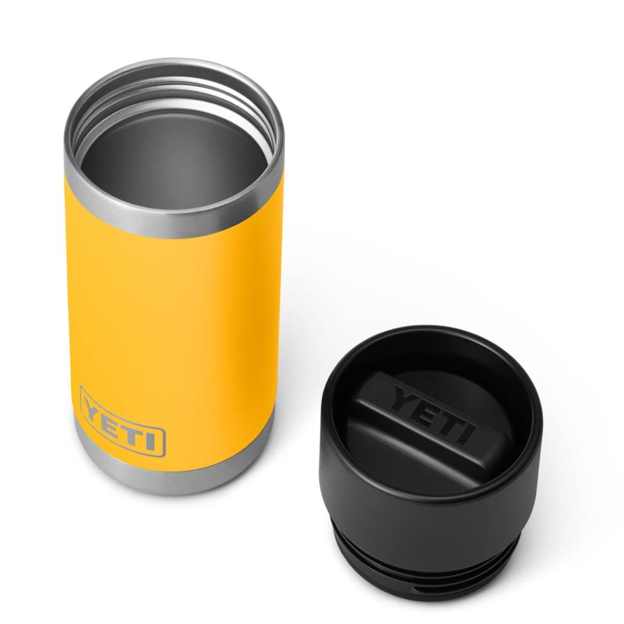 YETI Rambler 12オンス ボトル キャップ付き 真空断熱 ステンレス製、アルパインイエロー | YETI | 02