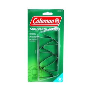 COLEMAN TABLE CLOTH CLAMPS, STAINLESS STEEL, 6/PACK | Coleman