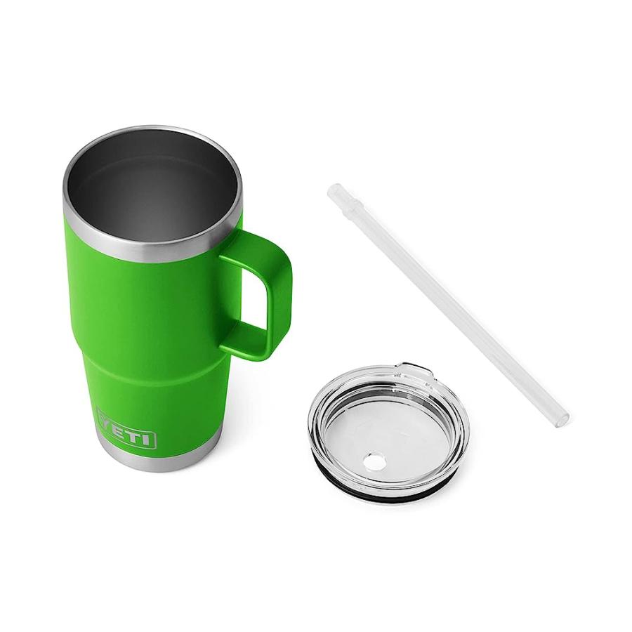 YETI RAMBLER 25 OZ STRAW MUG, VACUUM INSULATED, STAINLESS STEEL, CANOPY GREEN | YETI | 03
