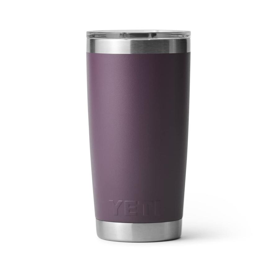 YETI Rambler 20オンス タンブラー マグスライダー蓋付き 真空断熱 ステンレス製、ノルディックパープル | YETI | 06