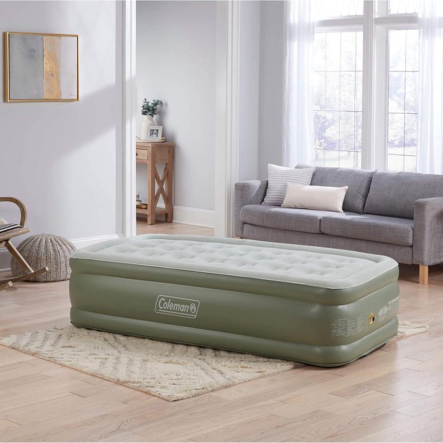 Coleman Air Mattress Double-High SupportRest Air Bed for Indoor or Outdoor Use, Twin | Coleman | 02