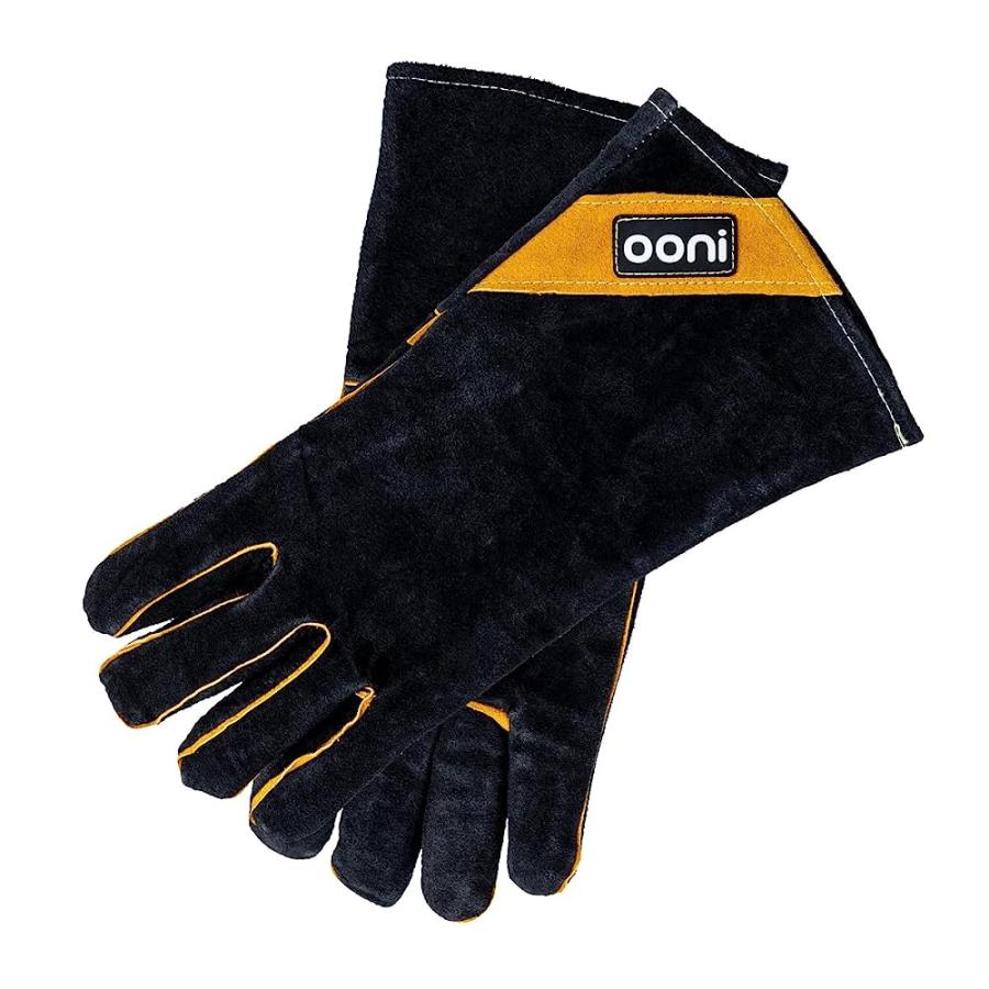 OONI PIZZA OVEN GLOVES - HEAT AND FIRE RESISTANT, PROTECTIVE HEAT PROOF GLOVES PERFECT FOR GRILL, FIREPLACE, BARBECUE | Ooni