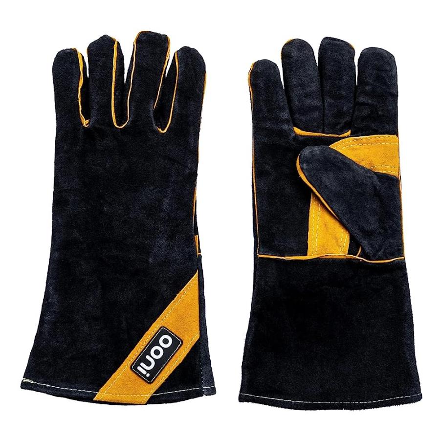 OONI PIZZA OVEN GLOVES - HEAT AND FIRE RESISTANT, PROTECTIVE HEAT PROOF GLOVES PERFECT FOR GRILL, FIREPLACE, BARBECUE | Ooni | 01