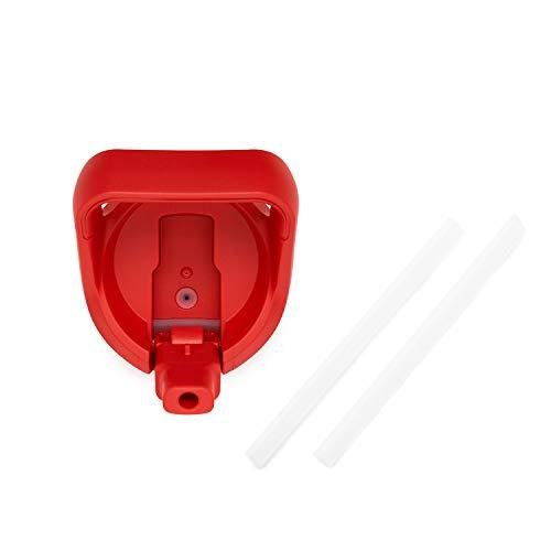 YETI Rambler Jr. 12オンス キッズボトル ストローキャップ付き 真空断熱 ステンレス製、キャニオンレッド | YETI | 03